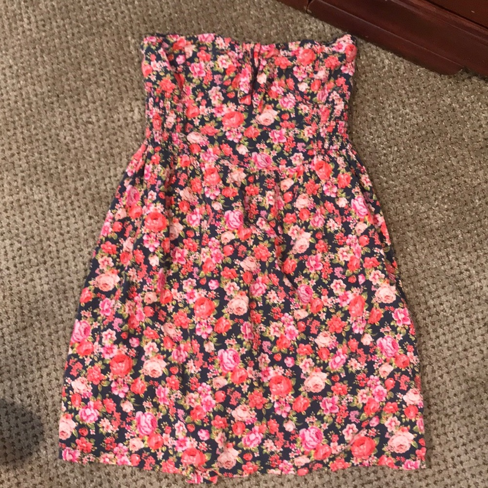 strapless summer dress